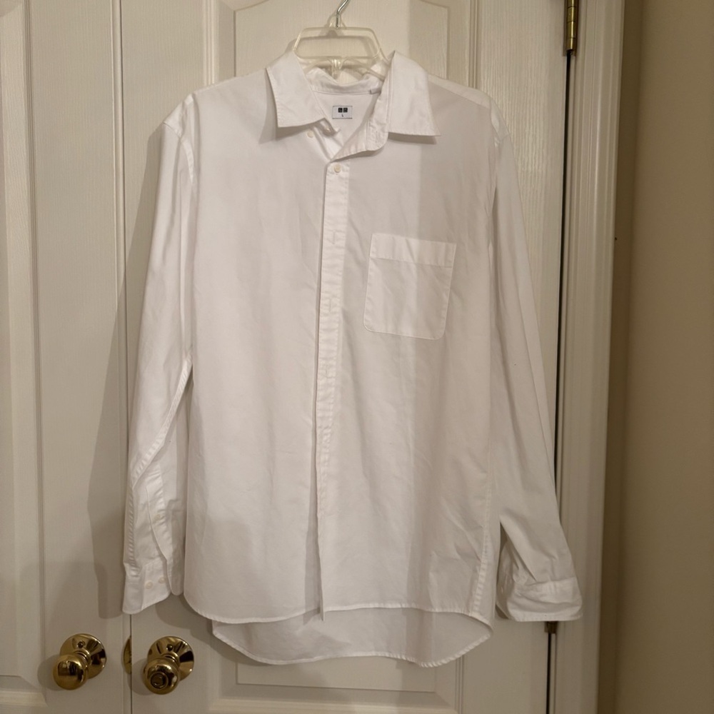 Classic Crisp White Button-Down Women's Shirt
